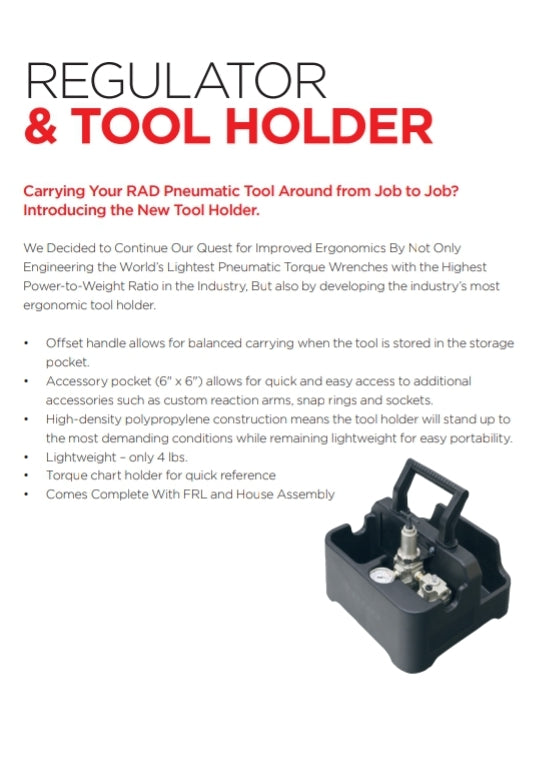 Regulator & Tool Holder