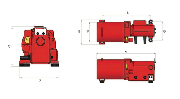 HEP1 - Electric Driven Lightweight Mini Pumps with Carrying Strap