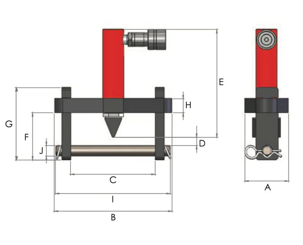 HFS-H Hydraulic Flange Spreaders