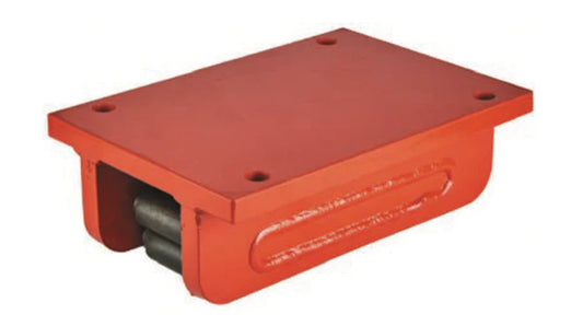 RSG Heavy Duty Skates with Grooved Guide - Single Roller
